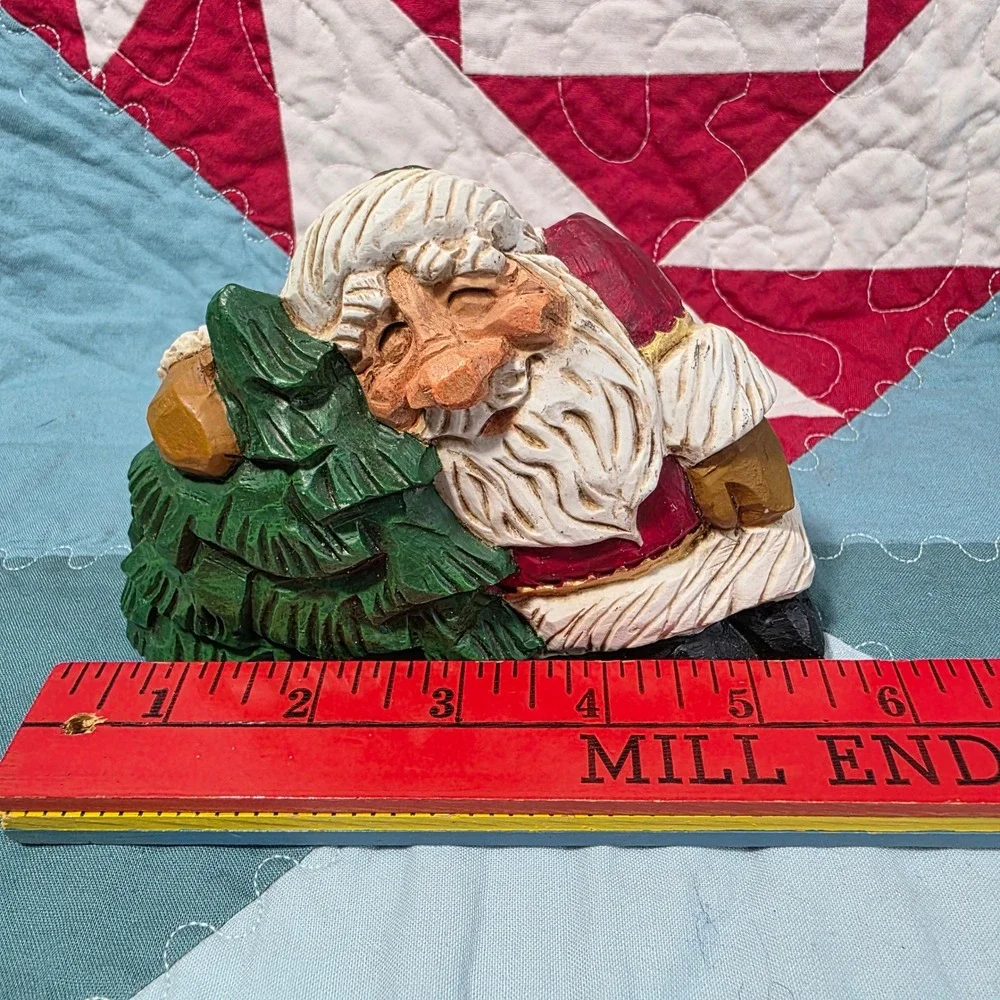 David Frykman Portfolio Santa‎ with Christmas Tree DF 1014 1997 Holiday Figurine